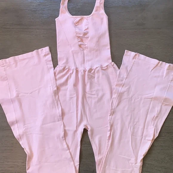 NWOT! FP Free People Movement Good Karma Flared Onesie Sz XS/S - Picture 7 of 8